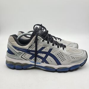 B19 Asics Gel Kayano 22 Men Size 9.5 Shoes  'Silver Blue